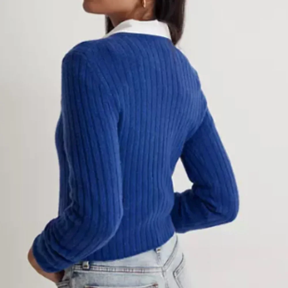 Madewell Readfield Pullover Sweater in Voyage Blue - Picture 2 of 6